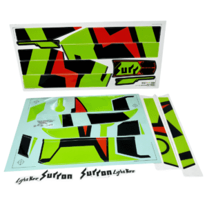 Light Bee Decals/Sticker Kit - Phantom Purple Frame
