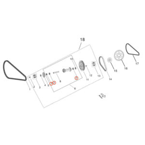Light Bee Jackshaft / Swingarm Bearing